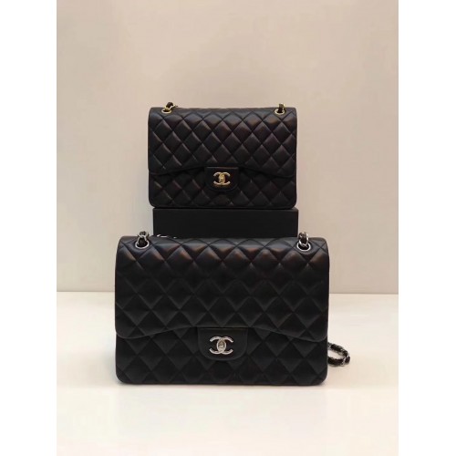 Chanel jumbo 30cm genuine lambskin